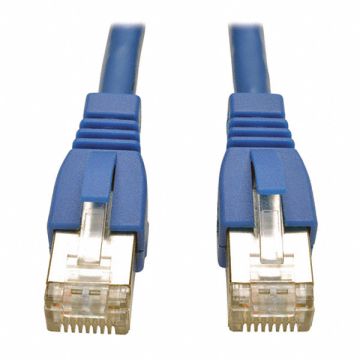 Cat6(a) Cable Shielded (STP) Blue 3ft