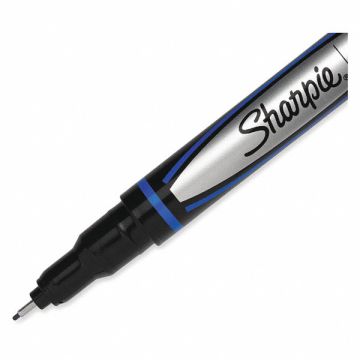 Permanent Pens Blue PK12