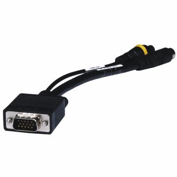 VGA to Svideo/RCA Adapter Cable - Black