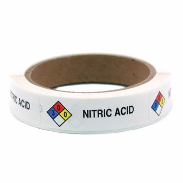 Item Haz Chem Label Nitric Acid PK250