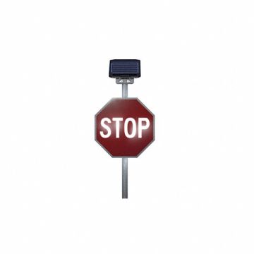 Stop Sign LED Crossing Sign 30x30