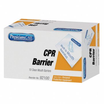 CPR Barrier Adult Box PK10