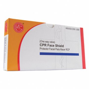 CPR Faceshield Universal Bag Clear
