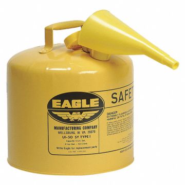 Type I Safety Can 5 gal Yellow