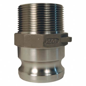 Cam and Groove Adapter 2-1/2 316 SS