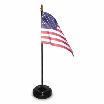 US Desk Flag Set