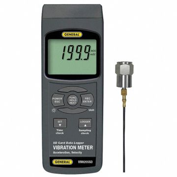 Vibration Meter w/Datalog SD Card