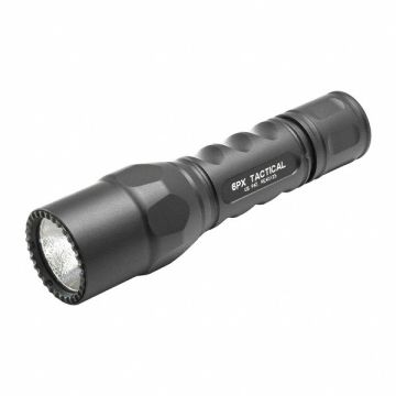 Handheld Flashlight Aluminum Black 600lm