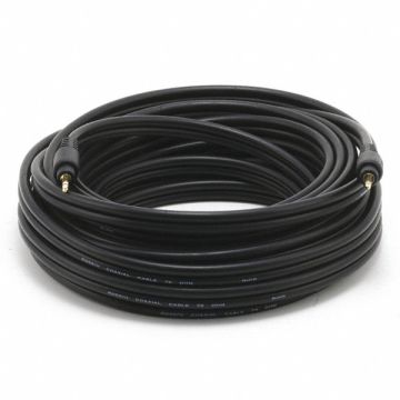 A/V Cable 3.5mm M/M cable Black 35ft