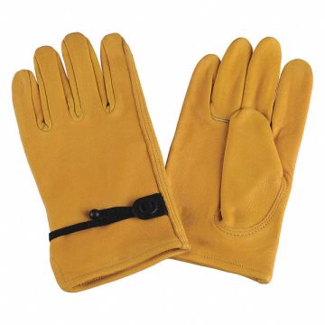 D1649 Leather Gloves Yellow M PR