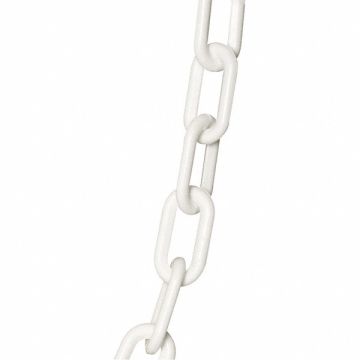 Plastic Chain 2 In x 50 ft White