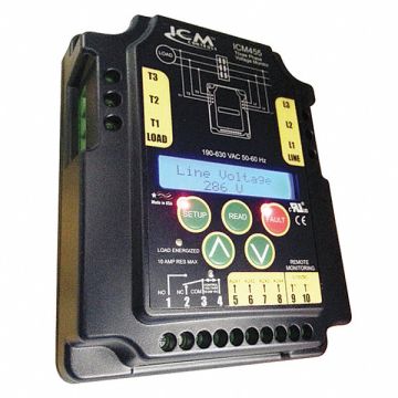 Line Voltage Monitor Manual/Auto-Reset