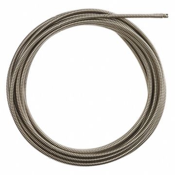 Drain Cleaning Cable 1/2 in Dia 50 ft L