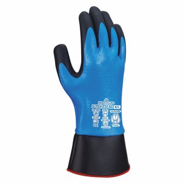 Coated Gloves Black/Blue L PR
