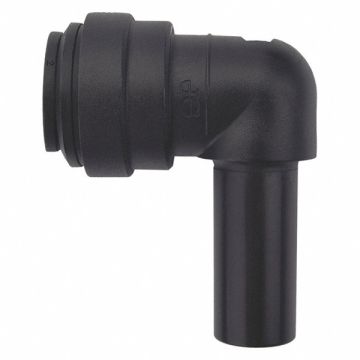 Plug-In Elbow Black 1/2 Tube Size PK10