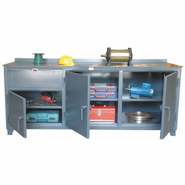 Cabinet Workbench Steel 84 W 30 D