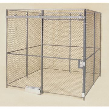Wire Security Cage 1 1/2x1 1/2 in #sds 4