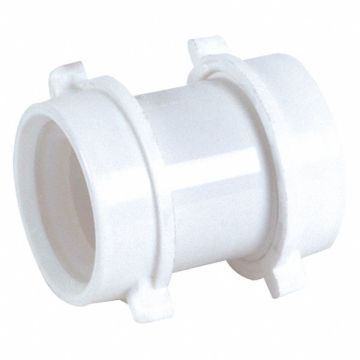 Coupling White Drain Slip Connection