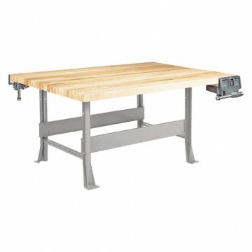 Work Station Gray/Maple 28 D