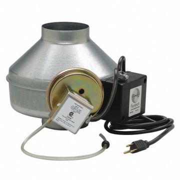 Steel 10 D 11.8 H 7.9 W Inline Duct Fan