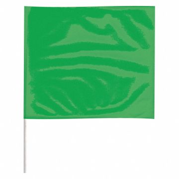 Marking Flag 18  Glo Green PK50