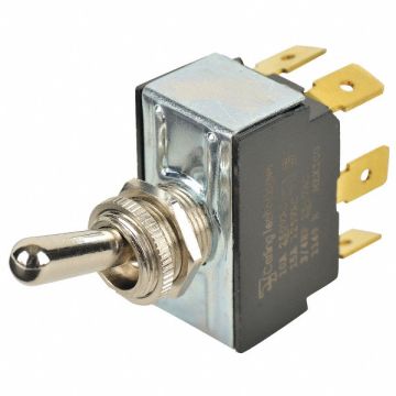 Toggle Switch DPDT 10A @ 250V QuikConnct