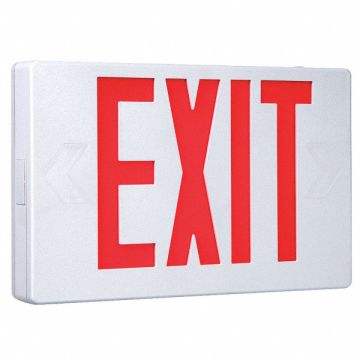 Exit Sign 3.0W Red 7-1/2 in H