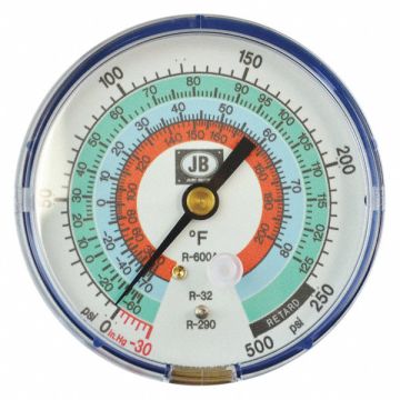 Low Side Pressure Gauge 3-1/8 Diameter