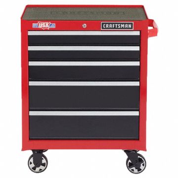 Rolling Tool Cabinet Red Light Duty