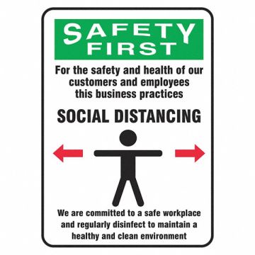 Safety Sign 10x7