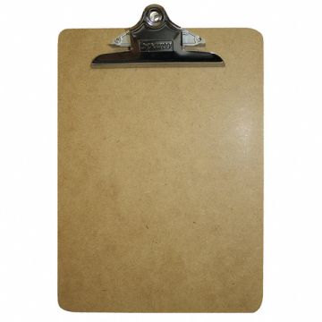 Clipboard Letter Size Hardboard Tan