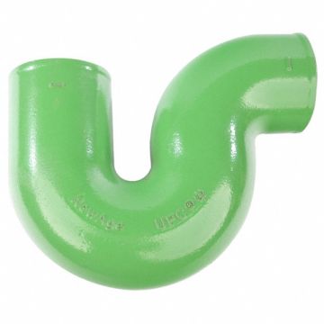 P-Trap Cast Iron 3 in Pipe Size Socket