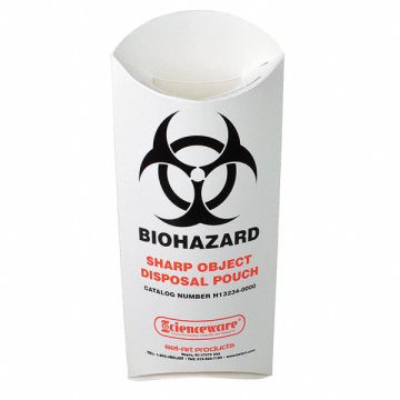 Biohazard Sharp Object Pouch PK200