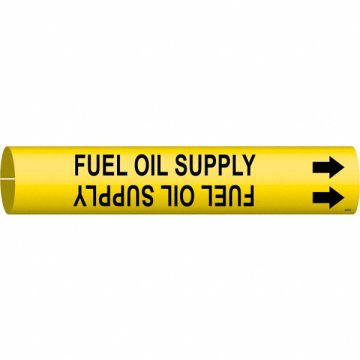 Pipe Mrkr Fuel Oil Spply 7/8in H 7/8in W