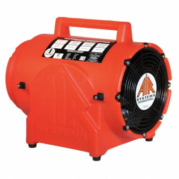 Conf. Space Fan Axial 1/4HP 8 in 12VDC