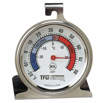 Fridge/Freezer Thermometer -20 to 80F