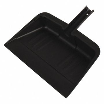 Portable Dustpan Black 12-1/4 L