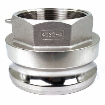 Cam and Groove Adapter 4 316 SS
