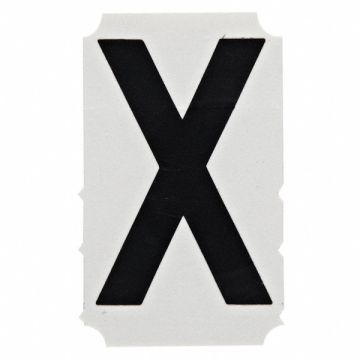 Letter Label X PK10