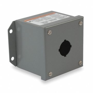 Pushbutton Enclosure 30mm 5.24 in Metal