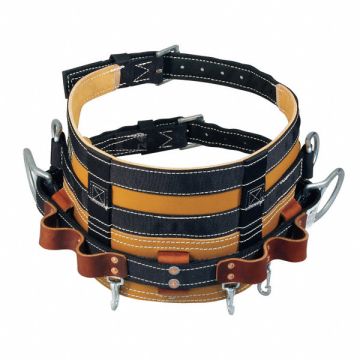 Lineman Belt Black/Tan D22