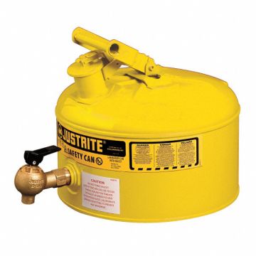 Type I Safety Can 2-1/2 gal Yellow