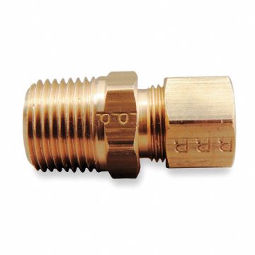 Connector Brass CompxM 1/2In PK10