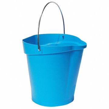 F8439 Hygienic Bucket 3 1/4 gal Blue