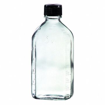 Packer Bottle 180mL Glass Wide PK48