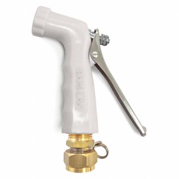 Spray Nozzle 5-39/64 in L White 100 psi