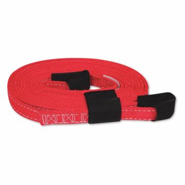 Tow Strap 2333 lb WLL 1 in W Red