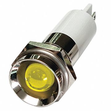 Protrude Indicator Light Yellow 24VDC
