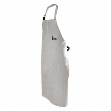 Welding Apron Leather Pearl Gray 52 L