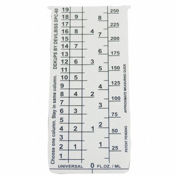 Disposable Measuring Guide Inserts PK10